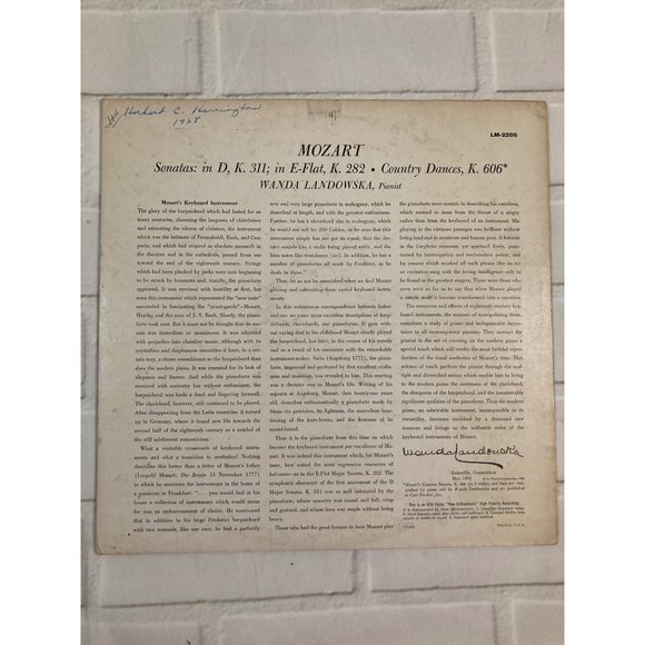 Classical Vinyl Franz Liszt 1st and 2nd Piano Concertos performed by Garrick Ohl - Picture 6 of 10